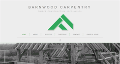 Desktop Screenshot of barnwoodcarpentry.co.uk